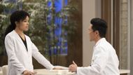 General Hospital's Portia and Brad talking at work. | Image Source: ABC